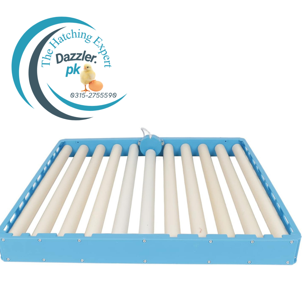 1. 80 Eggs Automatic Incubator Turner Tray – Hatch Chicken, Quail, Duck, Goose, Dove, Ostrich Eggs