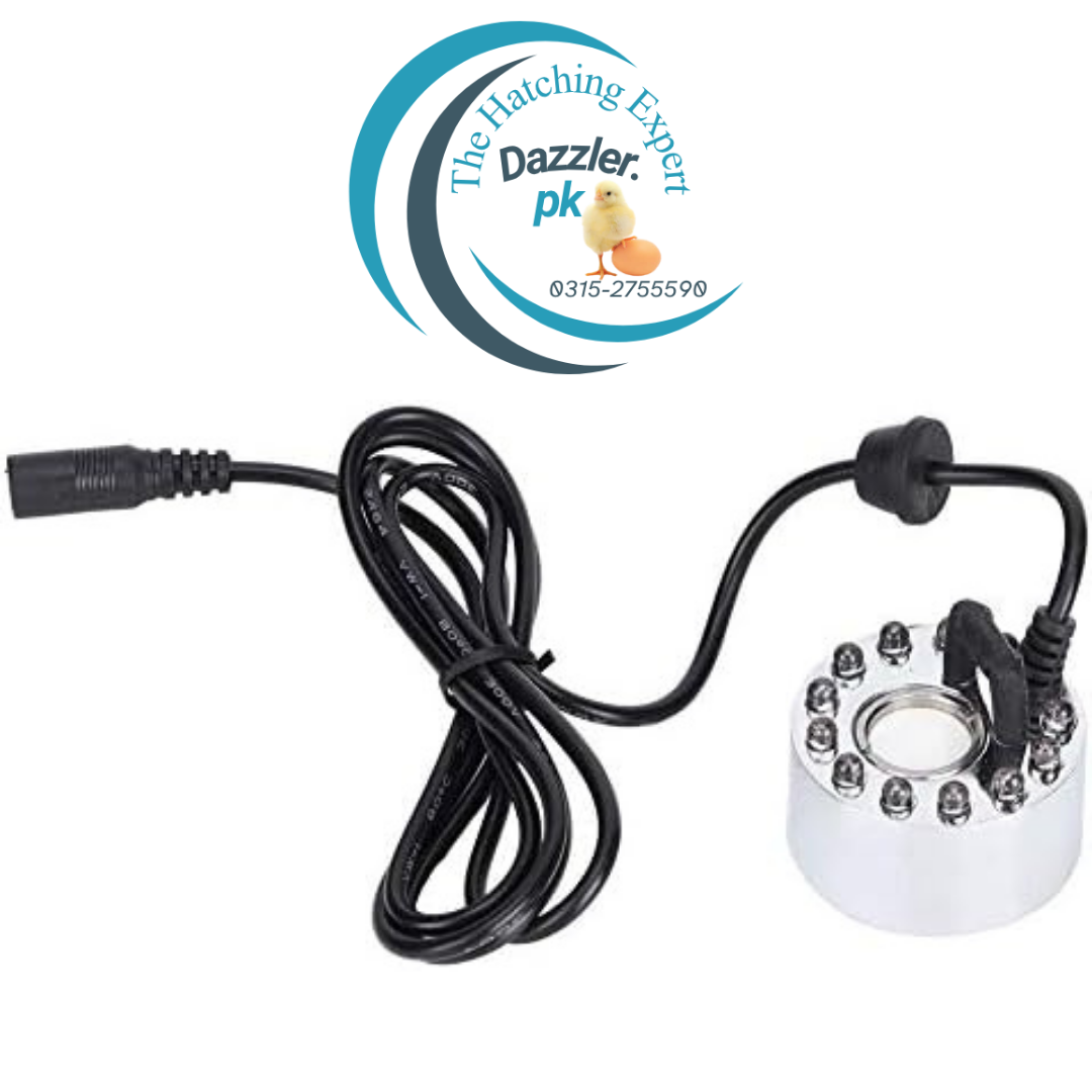 Ultrasonic Mist Maker Fogger – Fountain Ornament Atomizer & Humidifier for Water Ponds