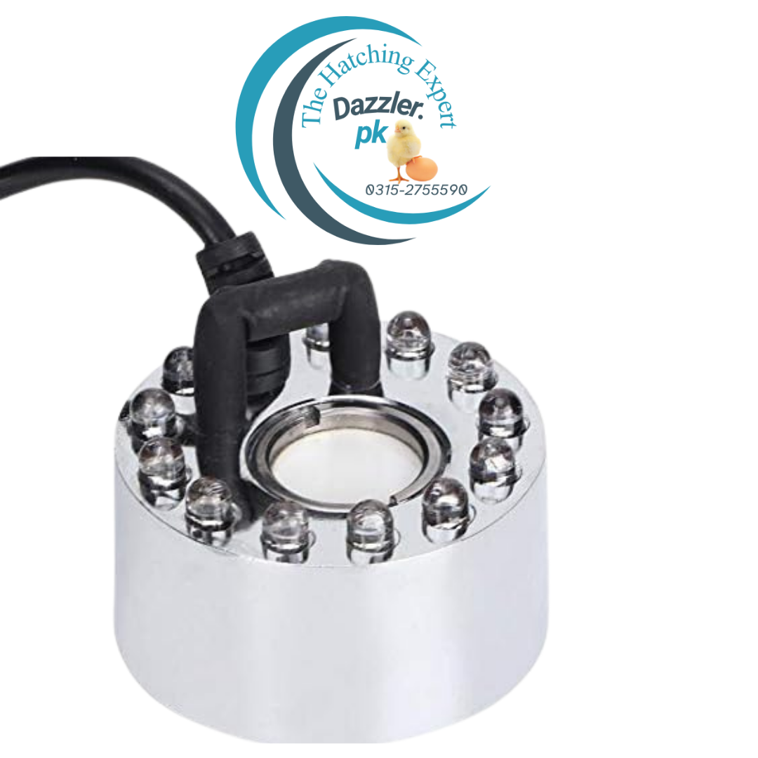 Ultrasonic Mist Maker Fogger – Fountain Ornament Atomizer & Humidifier for Water Ponds - Image 2